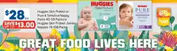 Foodland Huggies Skin Protect or Pure & Sensitive Nappy Pants offer