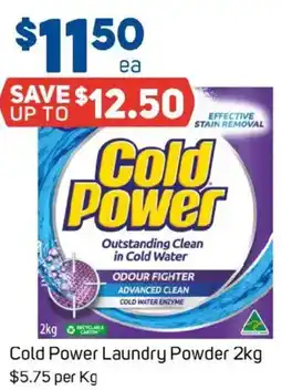 Foodland Cold Power Laundry Powder offer