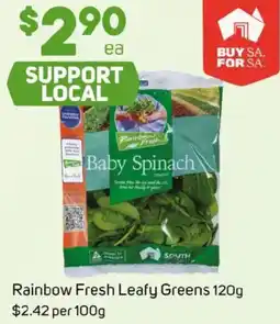 Foodland Rainbow Fresh Leafy Greens offer