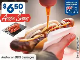 Foodland Australian bbq sausages offer