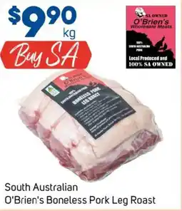 Foodland South Australian O'Brien's Boneless Pork Leg Roast offer