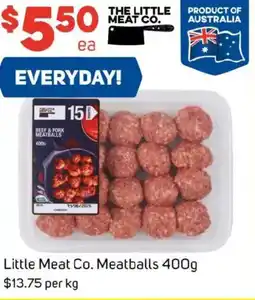 Foodland Little Meat Co. Meatballs offer
