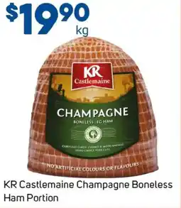 Foodland Kr castlemaine champagne boneless ham portion offer