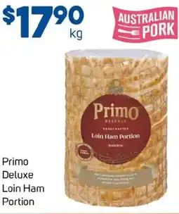 Foodland Primo Deluxe Loin Ham Portion offer