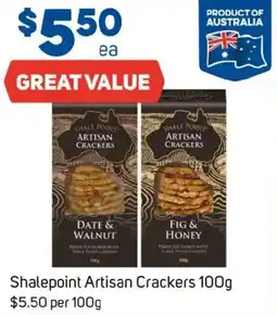 Foodland Shalepoint Artisan Crackers offer