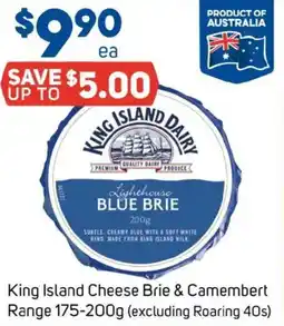 Foodland King Island Cheese Brie & Camembert Range offer