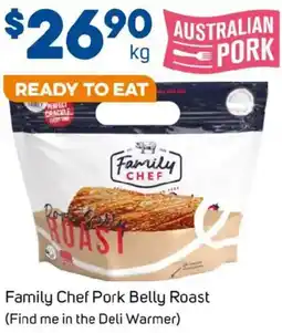 Foodland Family Chef Pork Belly Roast offer