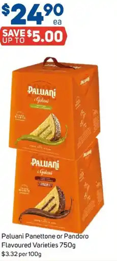 Foodland Paluani Panettone or Pandoro Flavoured Varieties offer