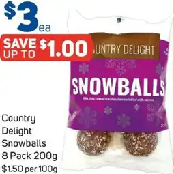 Foodland Country Delight Snowballs offer
