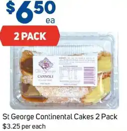Foodland St George Continental Cakes offer