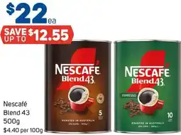 Foodland Nescafe blend43 offer