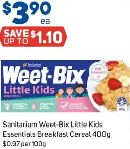 Foodland Sanitarium Weet-Bix Little Kids Essentials Breakfast Cereal offer