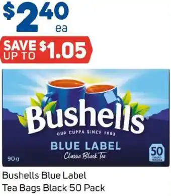 Bushells Blue Label Tea Bags Black