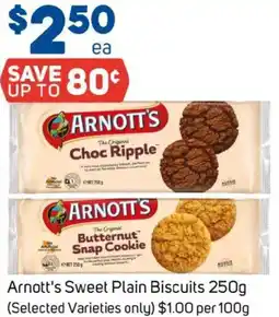 Foodland Arnott's Sweet Plain Biscuits offer