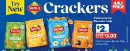 Foodland Smith's Crackers Biscuits offer