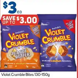 Foodland Violet Crumble Bites offer