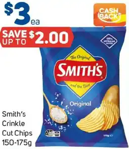 Foodland Smith's Crinkle Cut Chips offer