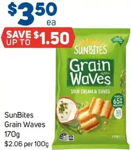 Foodland Sunbites grain waves offer