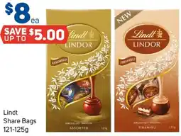 Foodland Lindt Share Bags offer