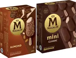 IGA Streets Magnum Ice Cream 4 Pack or Mini 6 Pack Selected Varieties offer