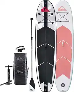BCF Quiksilver Camo or Pink Inflatable Stand-Up Paddle Boards offer