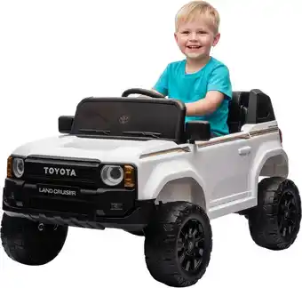 Ride on Toyota Prado White