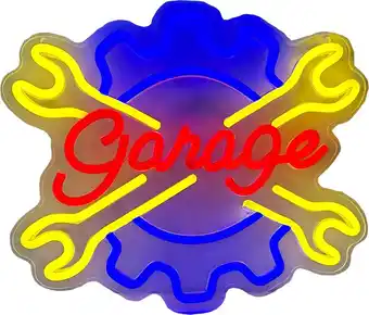 Neon Light Garage