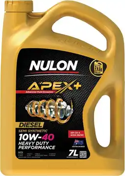 Autopro Nulon Apex+ 10W-40 Heavy Duty Diesel 7L offer