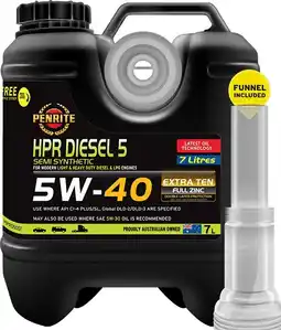 Autopro Penrite HPR Diesel 5 5W-40 7L offer