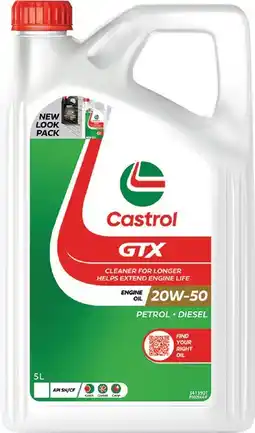 SuperCheap Auto Castrol GTX 20W-50 5L Engine Oil offer