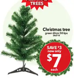Cheap as Chips Christmas tree offer