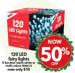 Cheap as Chips 120 LED fairy lights offer