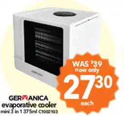 Cheap as Chips Germanica evaporative cooler offer