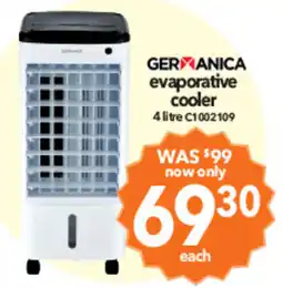 Cheap as Chips Germanica evaporative cooler offer