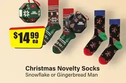 Chemist Discount Centre Christmas Novelty Socks offer