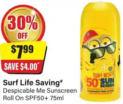Chemist Discount Centre Surf Life Saving offer