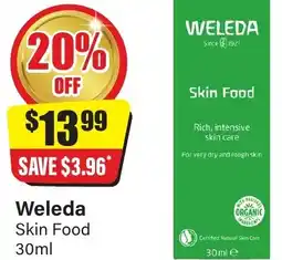 Chemist Discount Centre Weleda offer