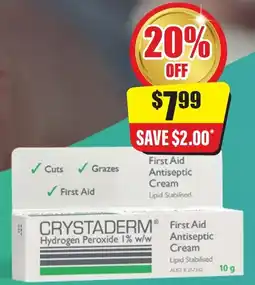 Chemist Discount Centre Crystaderm offer