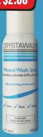 Chemist Discount Centre Crystawash offer