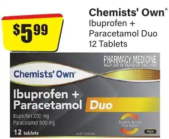 Chemist Discount Centre Chemists' Own offer