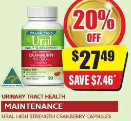Chemist Discount Centre Ural offer