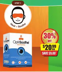 Chemist Discount Centre Opti-Soothe Moist Heat Mask offer