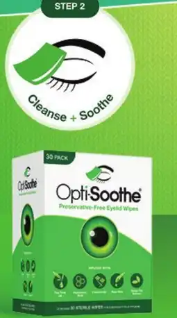 Chemist Discount Centre Opti-Soothe Preservative-Free Eyelid Wipes offer