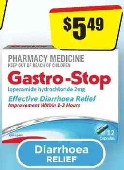 Chemist Discount Centre Gastro-Stop offer