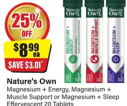 Chemist Discount Centre Nature's Own offer