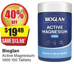 Chemist Discount Centre Bioglan offer