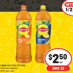 IGA Lipton Ice Tea offer