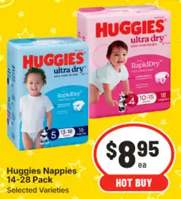 IGA Huggies Nappies offer