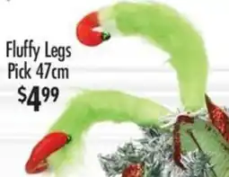 Red Dot Fluffy Legs Pick offer