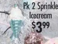Red Dot Pk 2 Sprinkle Icecream offer